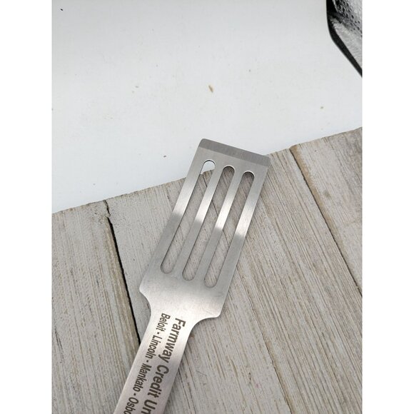 Stainless Steel Cake Brownie Spatula #1 Server Wood Handle 10" - Picture 2 of 9